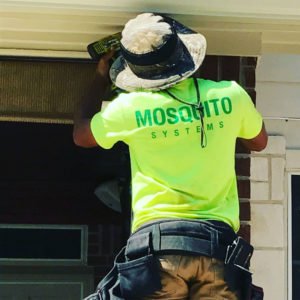 Houston TX backyard mosquito control systems
